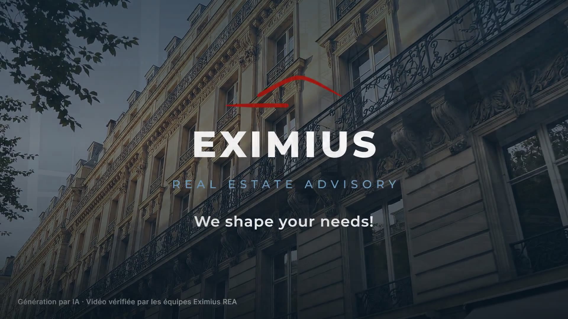 Vidéo de présentation Eximius REA
